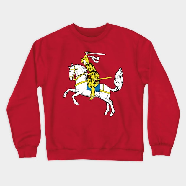 Knight Crewneck Sweatshirt by DeviAprillia_store